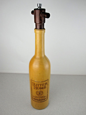 RaRe SUTTER HOME Olde Thompson Wine Bottle Pepper Mill Grinder Zinfandel Vintage