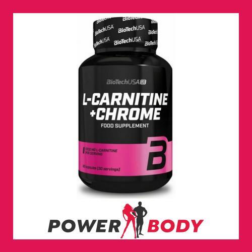 BioTechUSA - L-Carnitine + Chrome - 60 caps