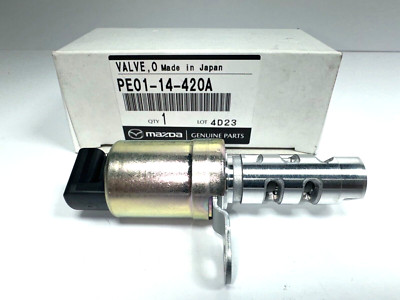 Genuine OEM Mazda Engine Variable Valve Timing (Vvt) Solenoid PE01-14-420A