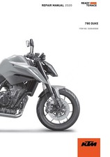 KTM Service Workshop Shop Repair Manual Book 2020 790 DUKE US