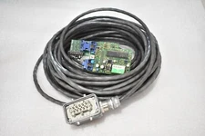 YE DATA 73600-A0101 PC CONTROL BOARD WITH ASM EMS INC. PG-1 AND WIRE, YASKAWA