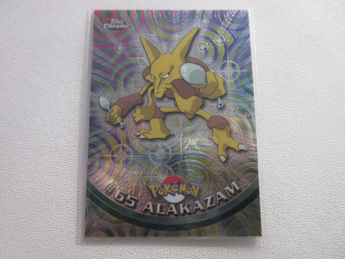 Alakazam Topps Chrome Pokemon Card LP