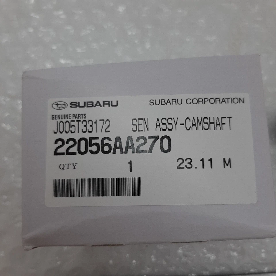 Sensor de posición del árbol de levas Forester SUBARU 22056AA270 BRZ genuino nuevo Japón Foto 3 de 4