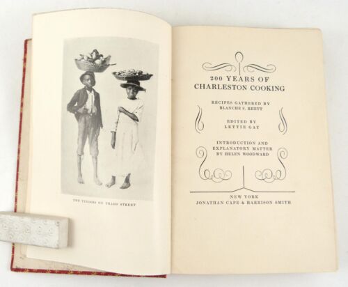 200 Years of Charleston Cooking by Rhett/Gay Cape/Smith ©1930 1st Ed. 4th Print - Picture 4 of 7