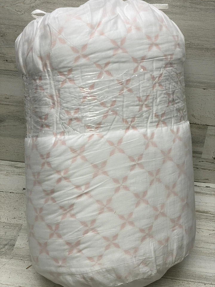 John Robshaw Layla Ginger Embroidered King Coverlet 100% Cotton New - Image 4 of 4