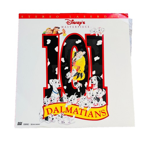 "101 DALMATIANS" RARE WALT DISNEY HOME VIDEO STEREO LASERDISC E.P.