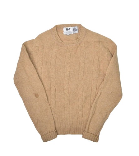 Vintage US Made 1980's CB Sports Red Wool Skiiing Sweater - Size