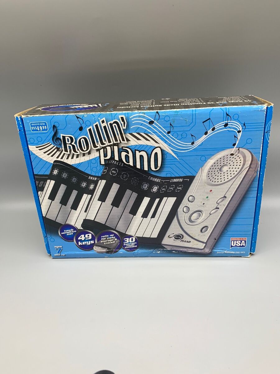 Rollin Piano Keyboard ~ 49 Keys ~ 30 Functions Soft Mat Rollin Piano Keyboard ~ 49 Keys ~ 30 Functions Soft Mat