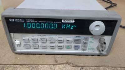 Agilent 33120A 15 MHz Function / Arbitrary Waveform Generator  OPTION 01 READ AD