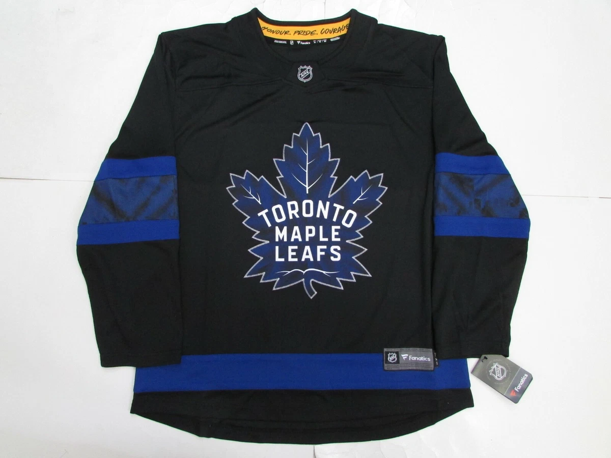 NHL Toronto Maple Leafs x Drew House Alternate Hockey Jersey, Black,  Assorted Sizes