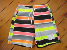 vtg M 1990s SUPER RARE hand screend BILLABONG BOARD SHORTS made in Australia NEW
