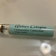 New ATELIER COLOGNE CLEMENTINE CALIFORNIA PURE PERFUME PEN SPRAY 0.34 Oz / 10 ml