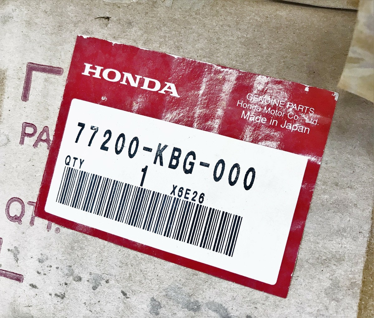 HONDA TL125イーハトーブシート77100-KB2-000 HONDA TL125