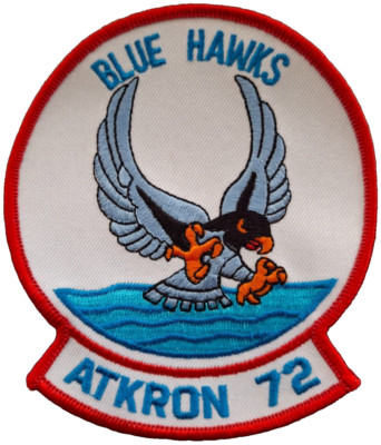 Attack Squadron 72 VA-72 US Navy gestickter Aufnäher Abzeichen