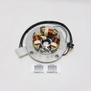 本田cg125 Cg 可能适合cg110 定子发电机定子总成3 线圈类型nos Ebay