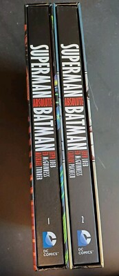 Absolute Superman/Batman Vol. 1 & 2 Set von Jeph Loeb, Ed McGuiness 1401240968 HC