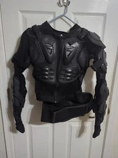 Small GoPlus Motorcycle Riding Downhill Protective Armor w/ Sleeves Kidney Belt