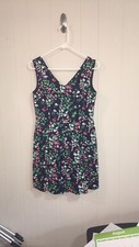 Nine West Floral Sleeveless Dress Size 2