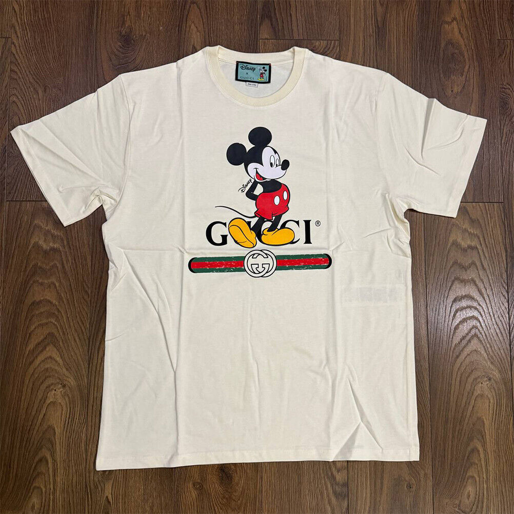 GUCCI Men's Oversize T-Shirt with Mickey Mouse Size XS | eBay GUCCI Men's Oversize T-Shirt with Mickey Mouse Size XS | eBay