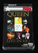 Queen-Live In Rio-RARE ORIG. 1985 Sony BETA Videotape-SEALED!