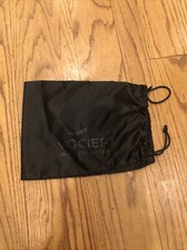 Vocier Black Collection Drawstring Dustbag 10? W X 13? H For Travel Accesories 