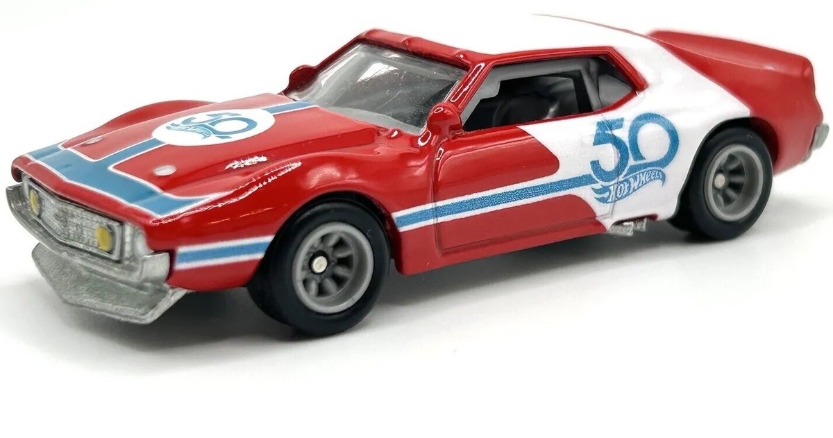 ホットウィール '71 AMC ジャベリン ヴィンテージ レーシング HOT WHEELS '71 AMC JAVELIN 50TH ANNIVERSARY FAVORITES PREMIUM