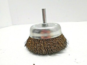 MAX 4500 R.P.M. 2.5" Span Coarse Crimped Wire Mounted Cup Brush Sanding Tool 