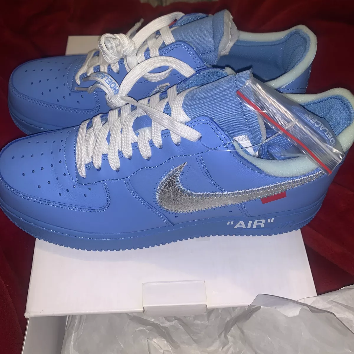 Off White Air Force 1 MCA Blue Unboxing 