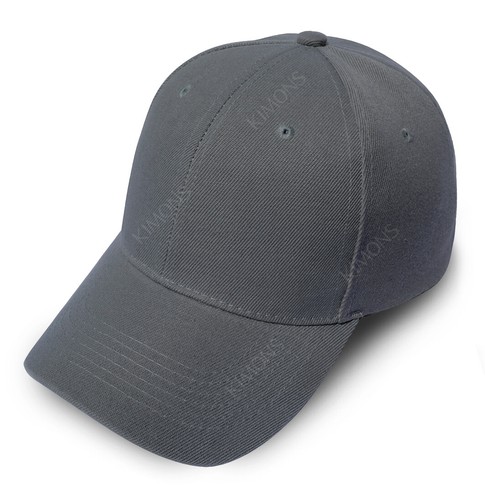 Plain Baseball Cap Solid Blank Curved Visor Hat Ball Army Men Women loop Wool VC - Picture 19 of 50