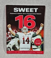 Alabama Crimson Tide 2015 National Championship Special Commemorative Book 16th
