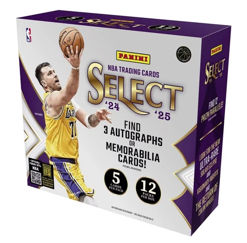 2024-25 PANINI SELECT NBA BASKETBALL HOBBY BOX - NEW - FREE SHIPPING 🔥🔥🔥