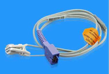 1pcs Nellcor Spo2 Sensor Adult Ear Clip OxiMax Compatible 9Pin 1M