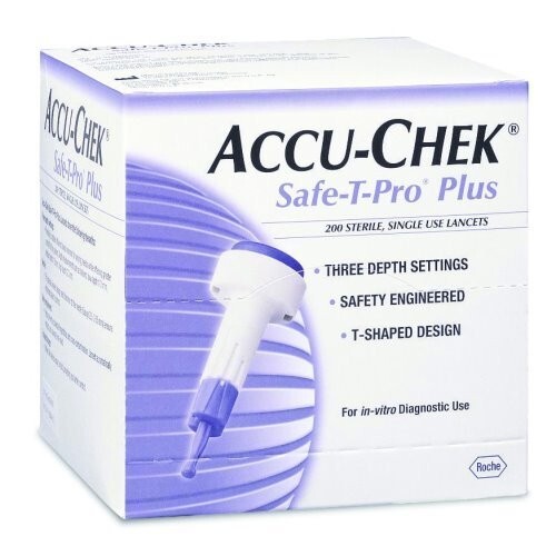 ROCHE ACCUCHEK SAFETPRO PLUS COAGUCHEK ADJUSTABLE XS PT/INR LANCETS