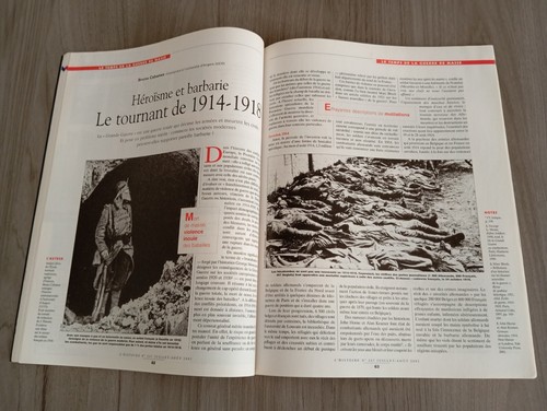 L'HISTOIRE n°267 juillet-août 2002 Les hommes et la guerre: Héroïsme et barbarie - Imagen 10 de 13