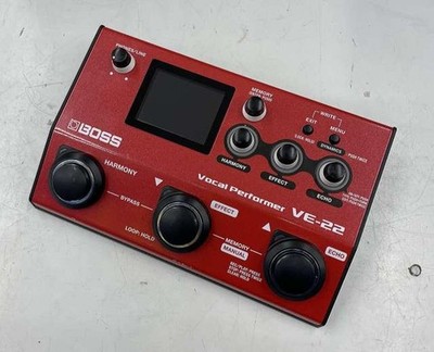 Boss VE-22 Vocal Performer Vocal Processor Multi-Effekt Gebraucht Japan