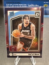 2024-25 Panini Donruss Optic - Rated Rookie Kel'el Ware #280 Purple Prizm (RC)