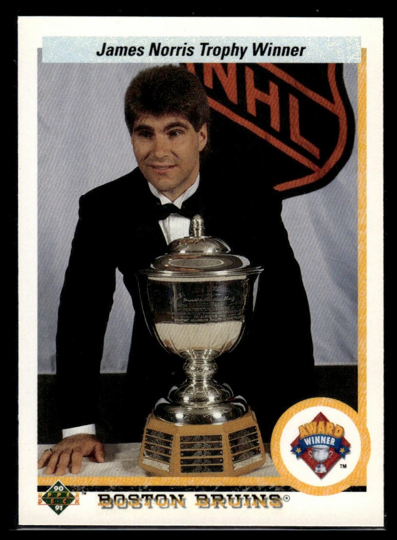 1990-91 Upper Deck French #204b Ray Bourque