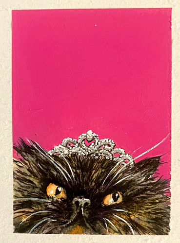 Princess Donut ACEO, original art, Dungeon Crawler Carl
