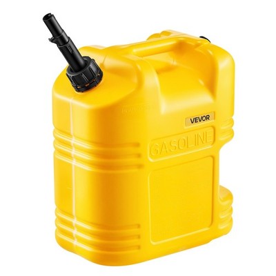 Fuel Container, 5 Gallon, Gas Tank with Spout & Clear Scale, 15 L/min Max Flow R