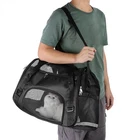 (Large) Outdoor Portable Folding Pet Carrier Travel Bag For Dogs & Cats