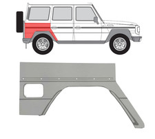 Für Mercedes G-Klasse W463 2002-2018 5-T Radlauf Reparaturblech Kotflügel/Rechts Für Mercedes G-Klasse W463 2002-2018 5-T Radlauf Reparaturblech Kotflügel/Rechts