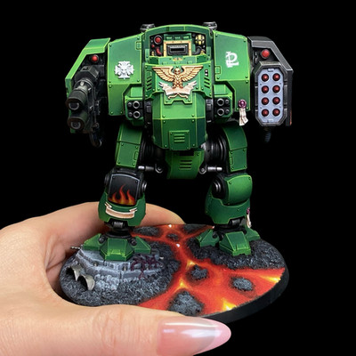 Ballistus Dreadnought Warhammer 40K Salamanderss Space Marines Painted Presale