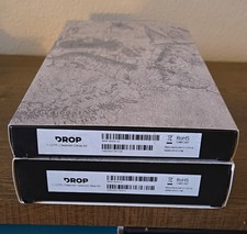 DROP + LOTR Dwarvish Base & Extras + Elven Kit Mechanical Keycaps Gray/White