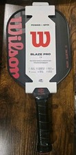 Wilson Blaze Pro 13mm Pickleball Paddle - NEW - Red