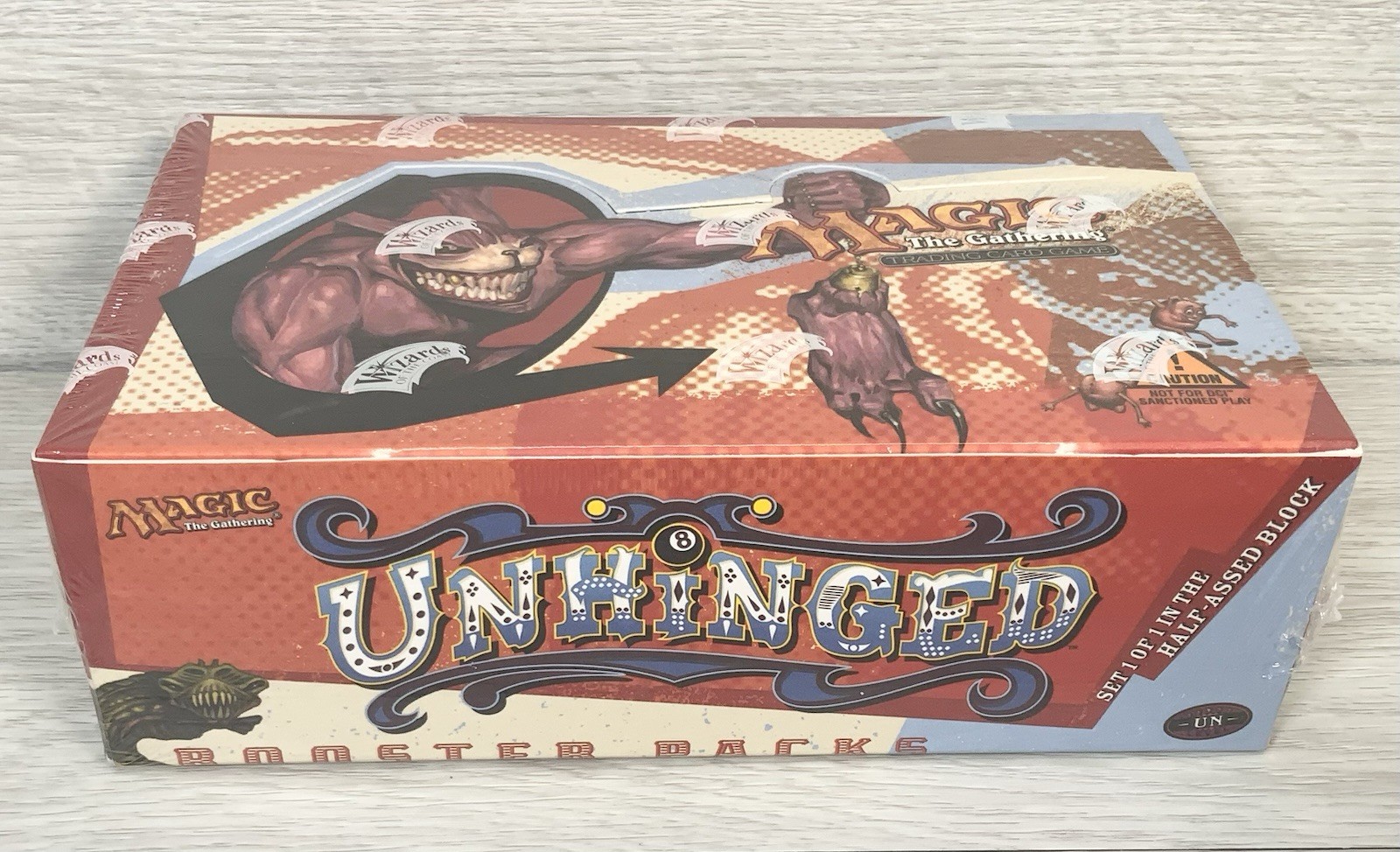 MTG Magic The Gathering Unhinged Booster Box Vintage Factory Sealed