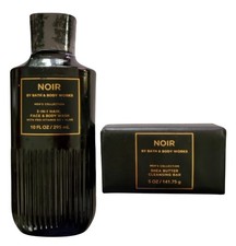 Bath  Body Works Mens Noir 3-in-1 Hair, Face  Body Wash  Bar Soap