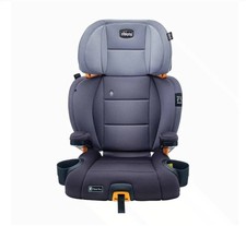 Chicco KidFit ClearTex Plus 2-in-1 Booster Car Seat Lilac High Back LATCH
