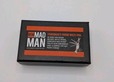 Mad Man Fisherman's Friend Multi-Function Pocket Tool Multitool NEW IN BOX!