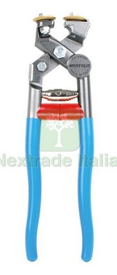 Tenaglia per piastrellisti art.55w montolit con rotelle al titanio