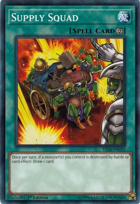 Supply Squad YS18-EN032 C Starter Deck: Codebreaker Yu-Gi-Oh 1st Edition NM/M